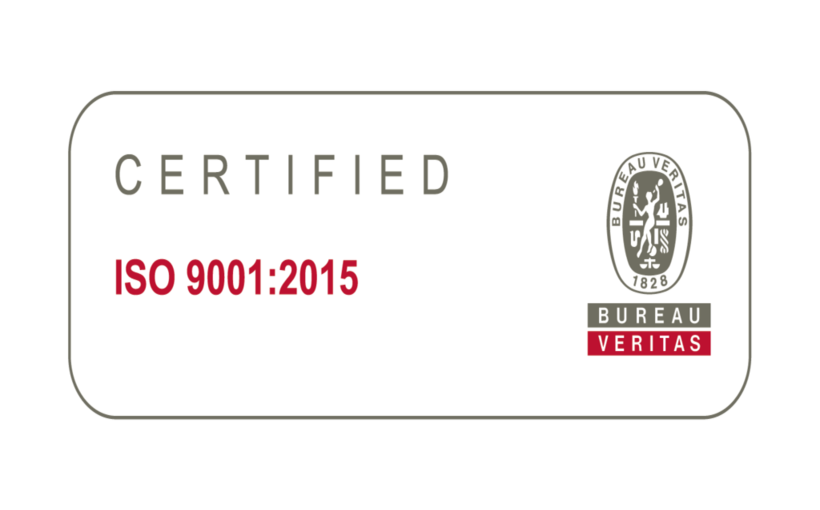 ISO 9001:2015.